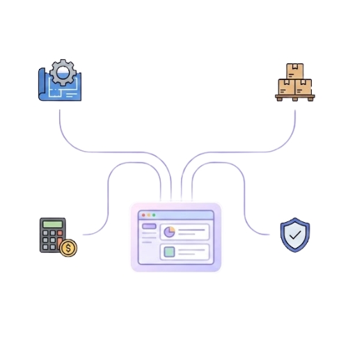 Centralized Manufacturing Lifecycle Platform